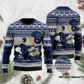 Dallas Cowboys Peanuts Huddle Ugly Christmas Sweater - TeeUgly