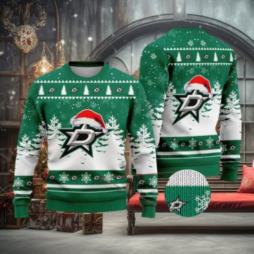 Dallas Stars Winter Wonderland Ugly Christmas Sweater