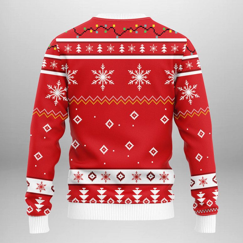 Detroit Red Wings Funny Grinch Ugly Christmas Sweater