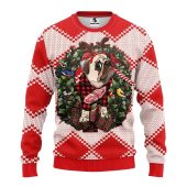 Detroit Red Wings Pub Dog Ugly Christmas Sweater