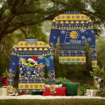 Indiana Pacers Festive Force Ugly Christmas Sweater