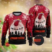 Miami Heat Sleigh Ride Slam Dunk Ugly Christmas Sweater