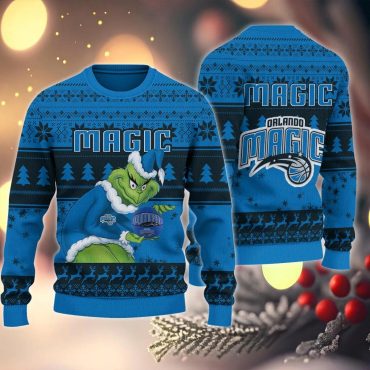 Orlando Magic Grinch Stolen Ugly Christmas Sweater