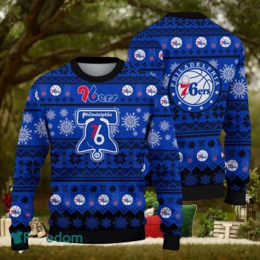 Philadelphia 76ers Winter Wonderland Ugly Christmas Sweater