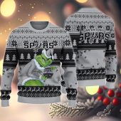 San Antonio Spurs Grinch Stolen Ugly Christmas Sweater