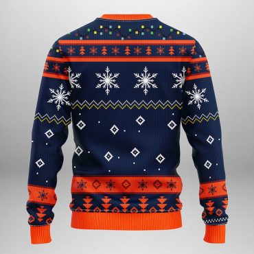 Edmonton Oilers Funny Grinch Ugly Christmas Sweater