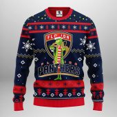 Florida Panthers Funny Grinch Ugly Christmas Sweater - TeeUgly