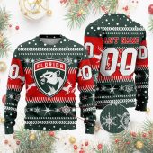 Florida Panthers Holiday Sparkle Ugly Christmas Sweater