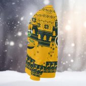Green Bay Packers Grinch Christmas Eve Ugly Christmas Sweater Left - TeeUgly