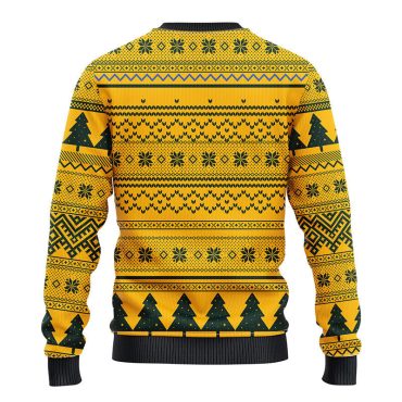 Green Bay Packers Grinch Hug Ugly Christmas Sweater