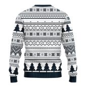 Houston Texans Grinch Hug Ugly Christmas Sweater Grinch Xmas Sweater Back - TeeUgly