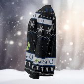 Indianapolis Colts Grinch Christmas Victory Ugly Christmas Sweater Left - TeeUgly