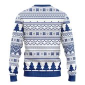 Indianapolis Colts Grinch Hug Ugly Christmas Sweater Back - TeeUgly