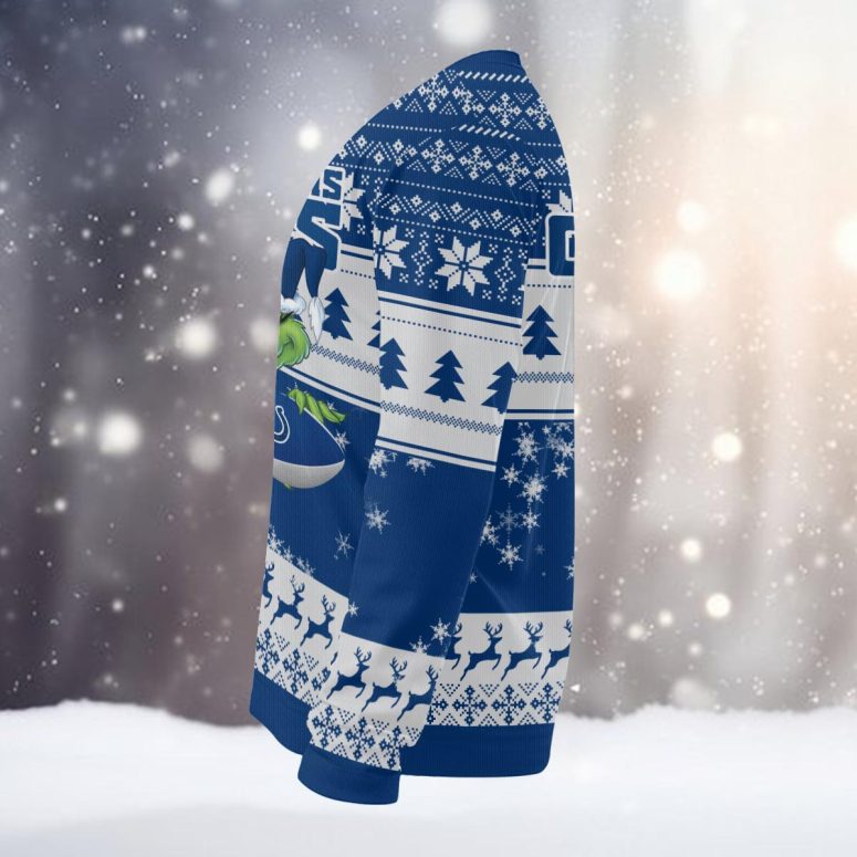 Indianapolis Colts Grinch Stolen Ugly Christmas Sweater