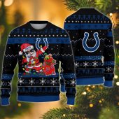 Indianapolis Colts Santa Claus Ugly Christmas Sweater