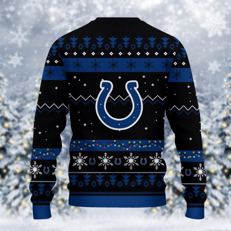 Indianapolis Colts Santa Claus Ugly Christmas Sweater