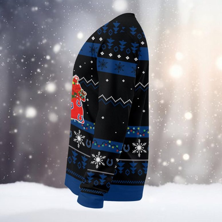 Indianapolis Colts Santa Claus Ugly Christmas Sweater