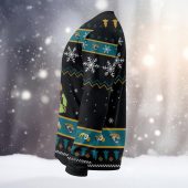 Jacksonville Jaguars Grinch Game Day Glory Ugly Christmas Sweater Left - TeeUgly
