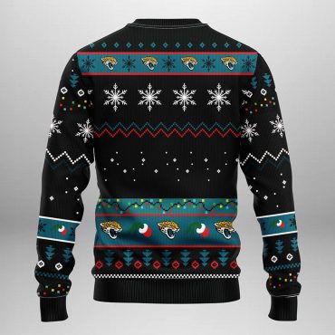 Jacksonville Jaguars Grinch Hand Ugly Christmas Sweater