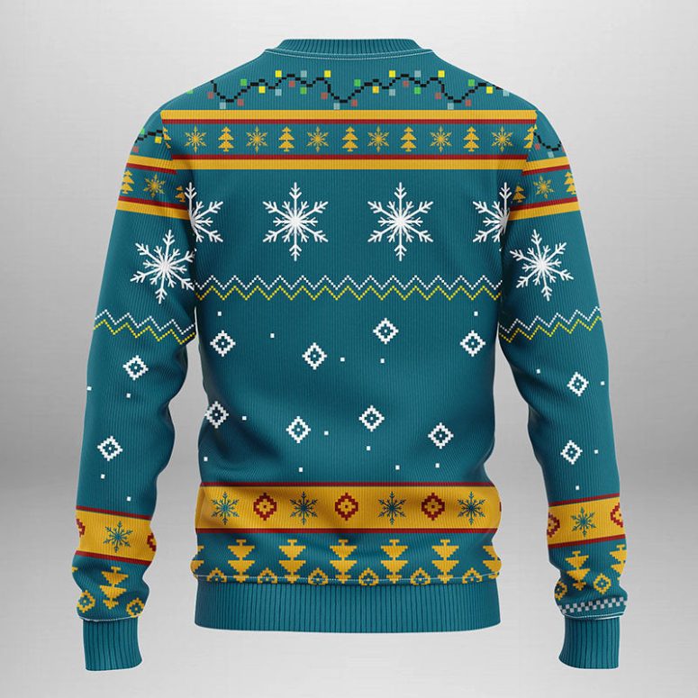 Jacksonville Jaguars Grinch Holiday Cheer Ugly Christmas Sweater