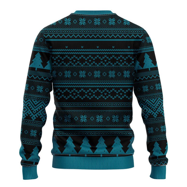 Jacksonville Jaguars Grinch Hug Ugly Christmas Sweater