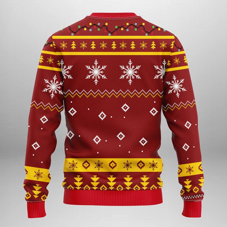Kansas City Chiefs Funny Grinch Ugly Christmas Sweater