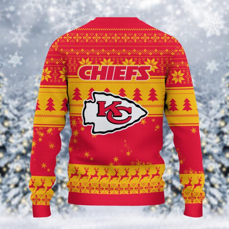 Kansas City Chiefs Grinch Stolen Ugly Christmas Sweater