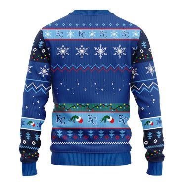 Kansas City Royals 12 Grinch Xmas Day Ugly Christmas Sweater