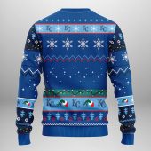Kansas City Royals Grinch Ugly Christmas Sweater Back - TeeUgly