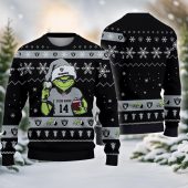 Las Vegas Raiders Grinch Christmas Victory Ugly Christmas Sweater