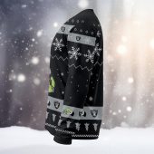 Las Vegas Raiders Grinch Christmas Victory Ugly Christmas Sweater Left - TeeUgly