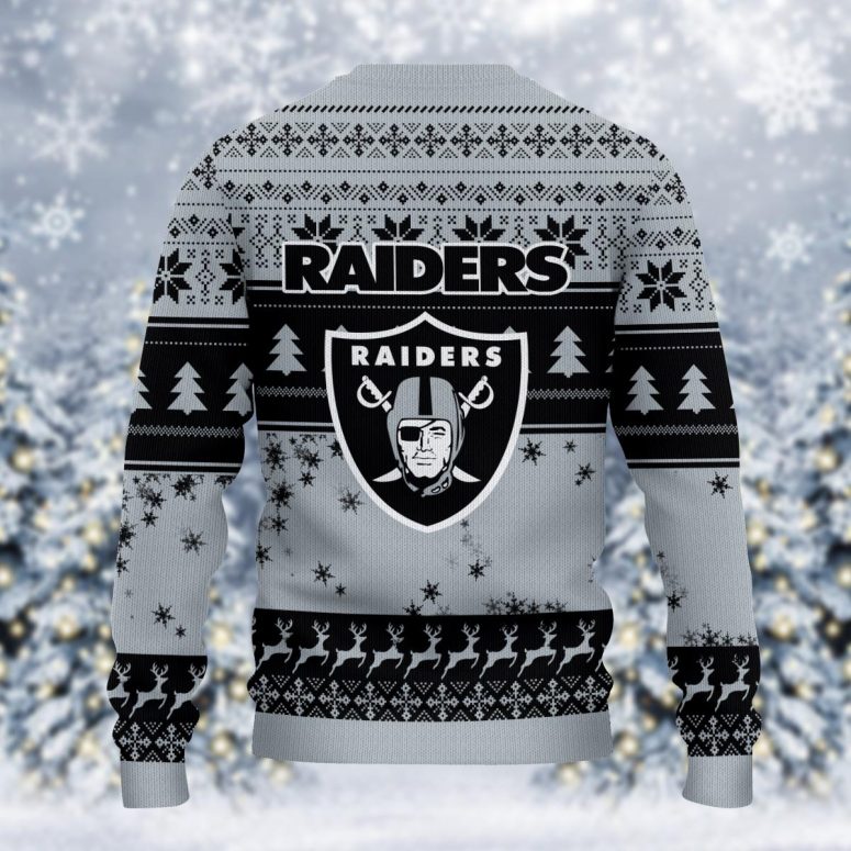 Las Vegas Raiders Grinch Stolen Ugly Christmas Sweater