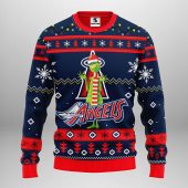 Los Angeles Angels Funny Grinch Ugly Christmas Sweater - TeeUgly