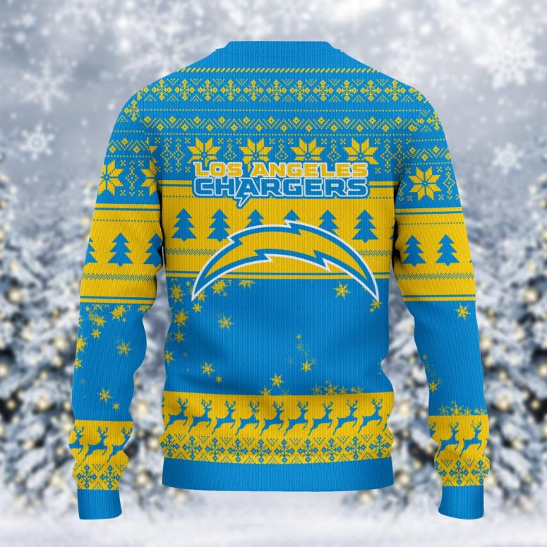 Los Angeles Chargers Grinch Stolen Ugly Christmas Sweater