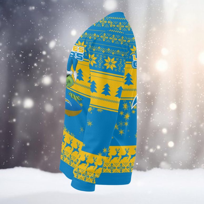 Los Angeles Chargers Grinch Stolen Ugly Christmas Sweater