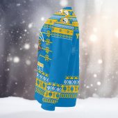 Los Angeles Chargers Mickey Mouse Santa Ugly Christmas Sweater Left - TeeUgly