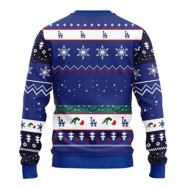 Los Angeles Dodgers 12 Grinch Xmas Day Ugly Christmas Sweater