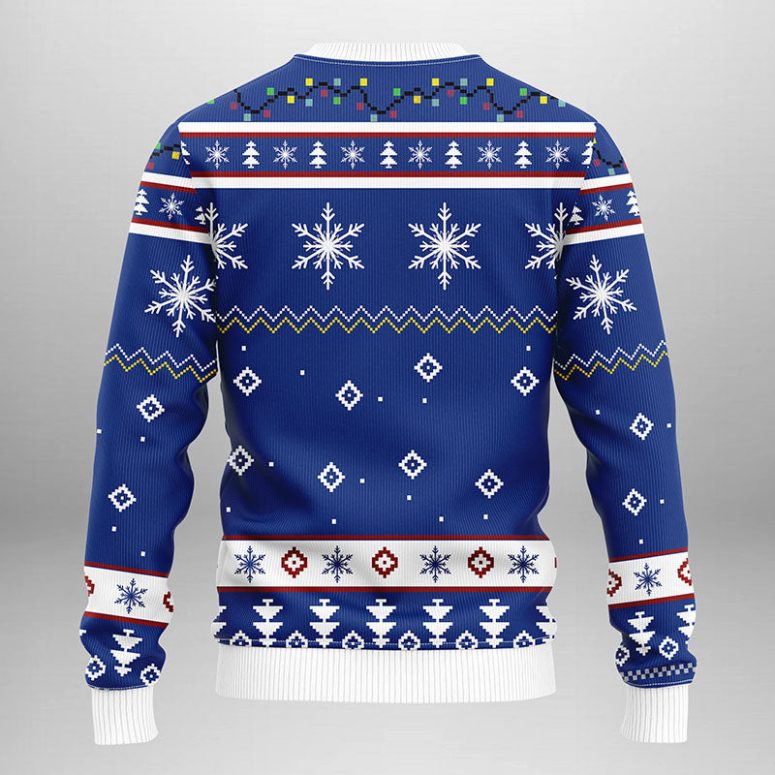 Los Angeles Dodgers Funny Grinch Ugly Christmas Sweater