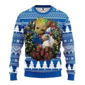 Los Angeles Dodgers Groot Hug Ugly Christmas Sweater