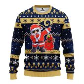 Los Angeles Rams Dabbing Santa Claus Ugly Christmas Sweater