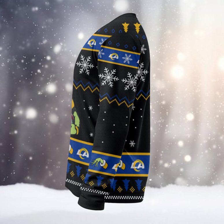 Los Angeles Rams Grinch Holiday Victory Ugly Christmas Sweater