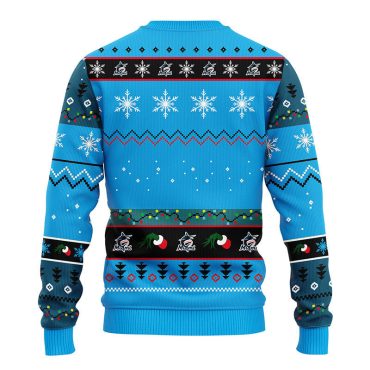 Miami Marlins 12 Grinch Xmas Day Ugly Christmas Sweater