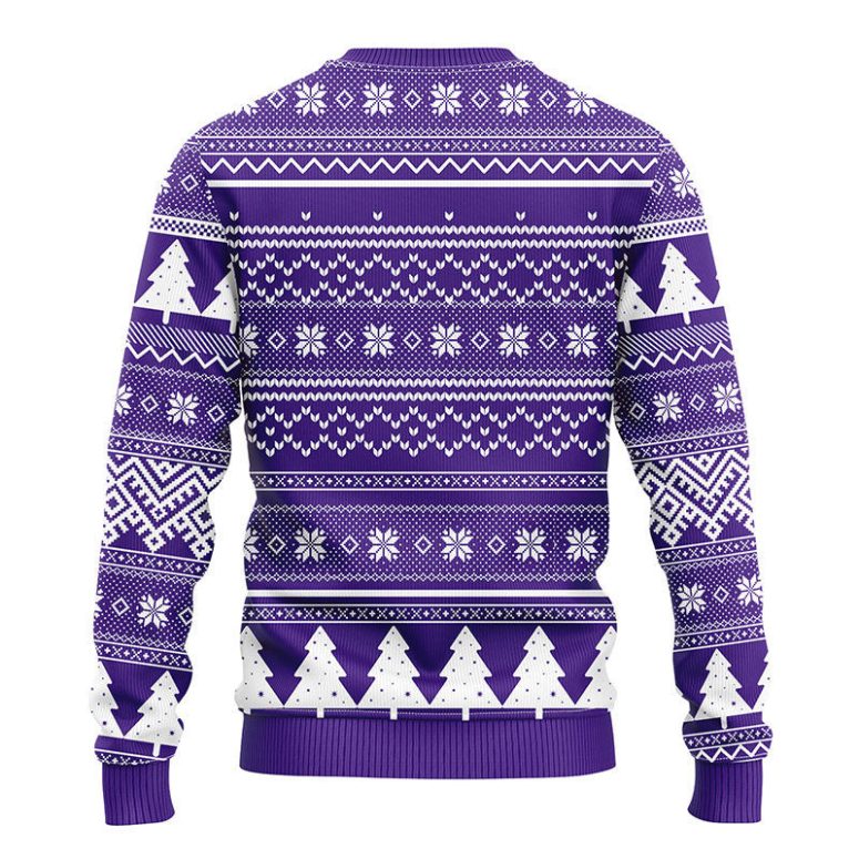 Minnesota Vikings Grinch Hug Ugly Christmas Sweater