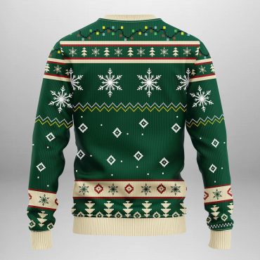 Minnesota Wild Funny Grinch Ugly Christmas Sweater