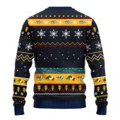 Nashville Predators 12 Grinch Xmas Day Ugly Christmas Sweater Back - TeeUgly