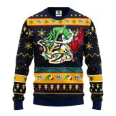 Nashville Predators Grinch Hand Ugly Christmas Sweater - TeeUgly
