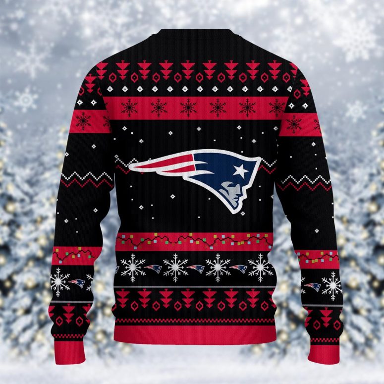 New England Patriots Santa Claus Ugly Christmas Sweater