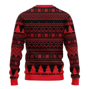 New Jersey Devils Grinch Hug Ugly Christmas Sweater