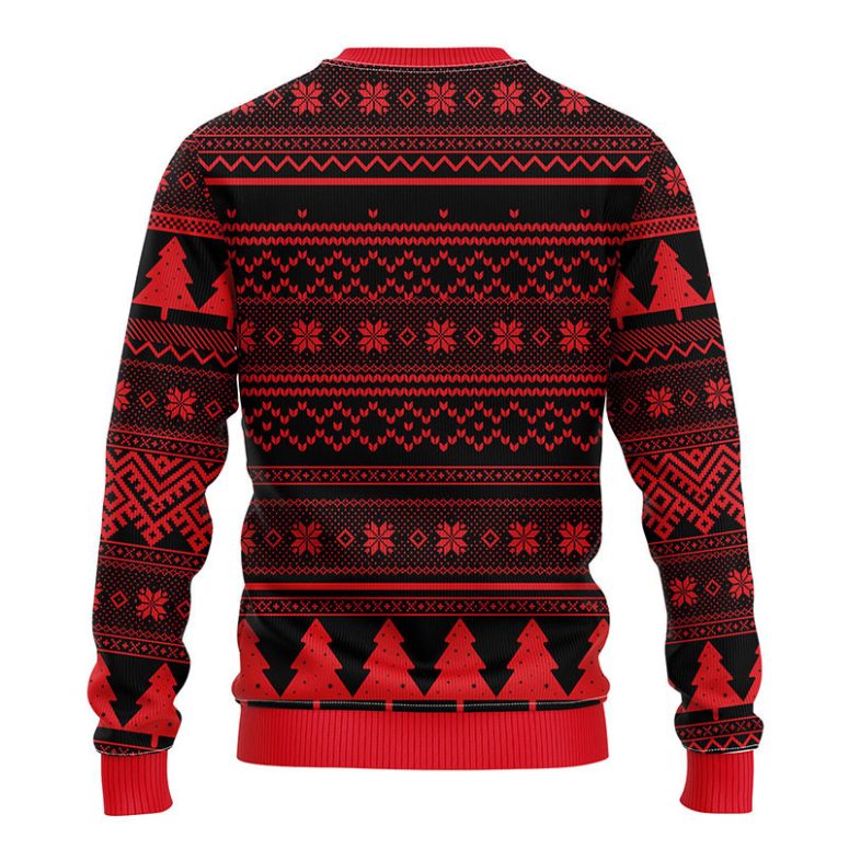 New Jersey Devils Grinch Hug Ugly Christmas Sweater