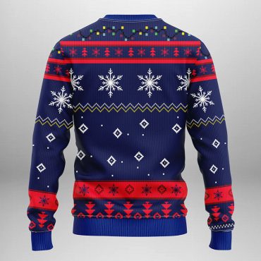 New York Giants Funny Grinch Ugly Christmas Sweater
